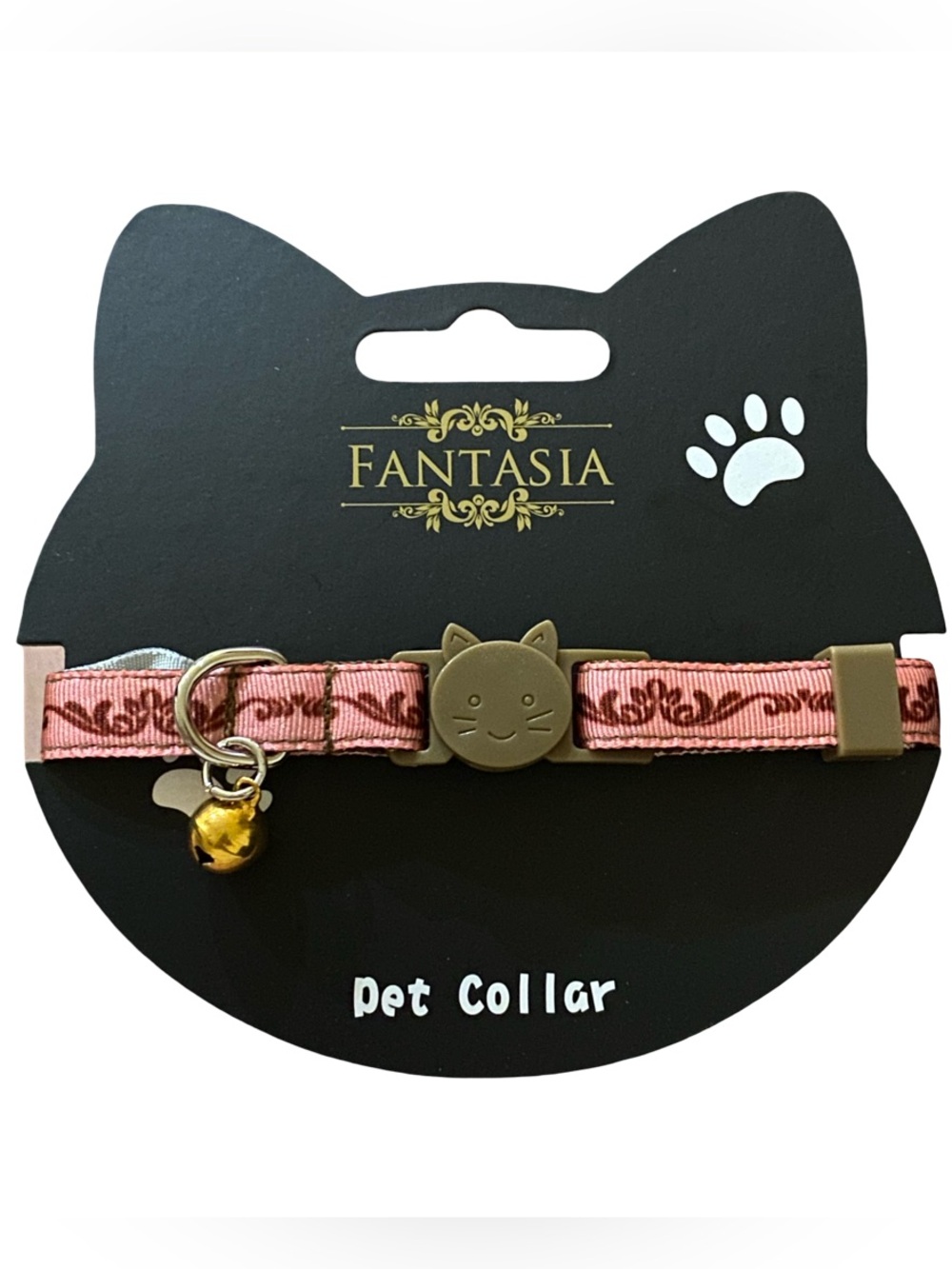 New Pink Cat Collar